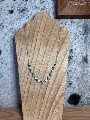 African Turquoise &amp; Navajo Pearls