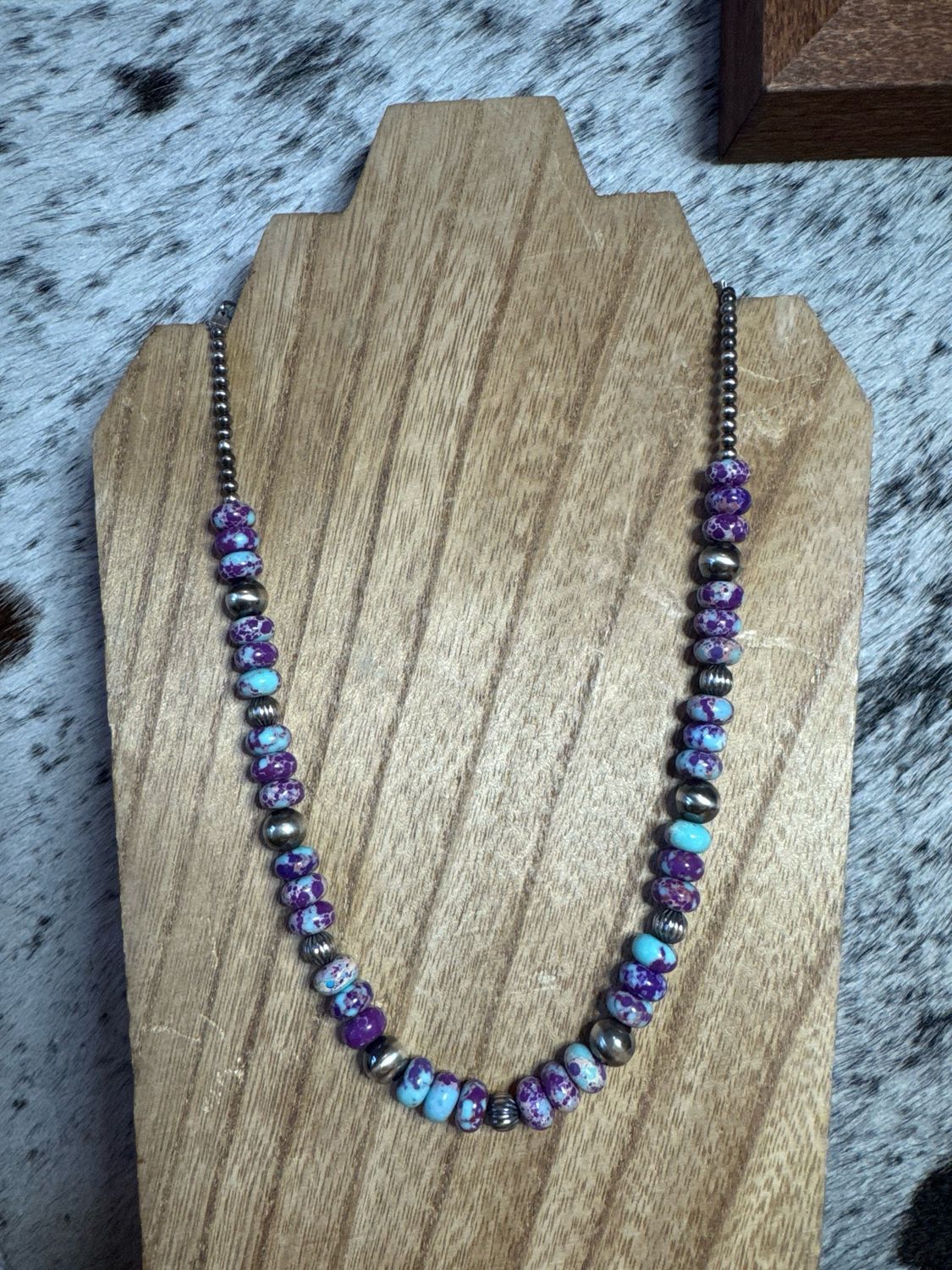 Galaxy Sea Jasper &amp; Navajo Pearls