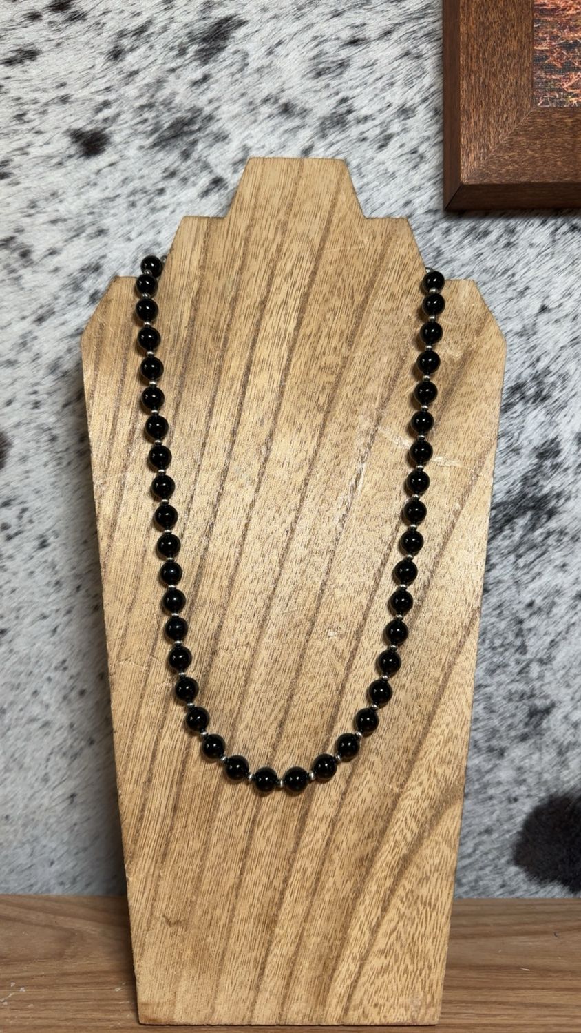 Black Onyx &amp; Navajo Pearls
