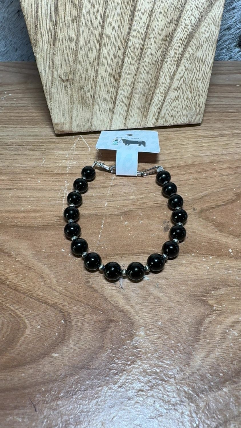 Black Onyx &amp; Navajo Pearls