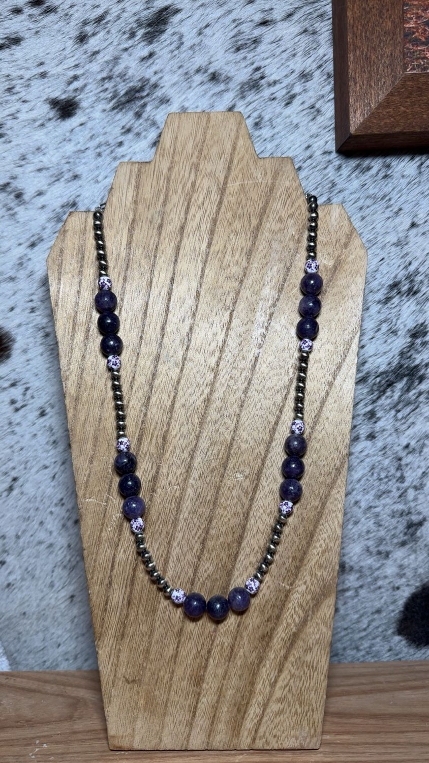 Charoite, China &amp; Navajo Pearls