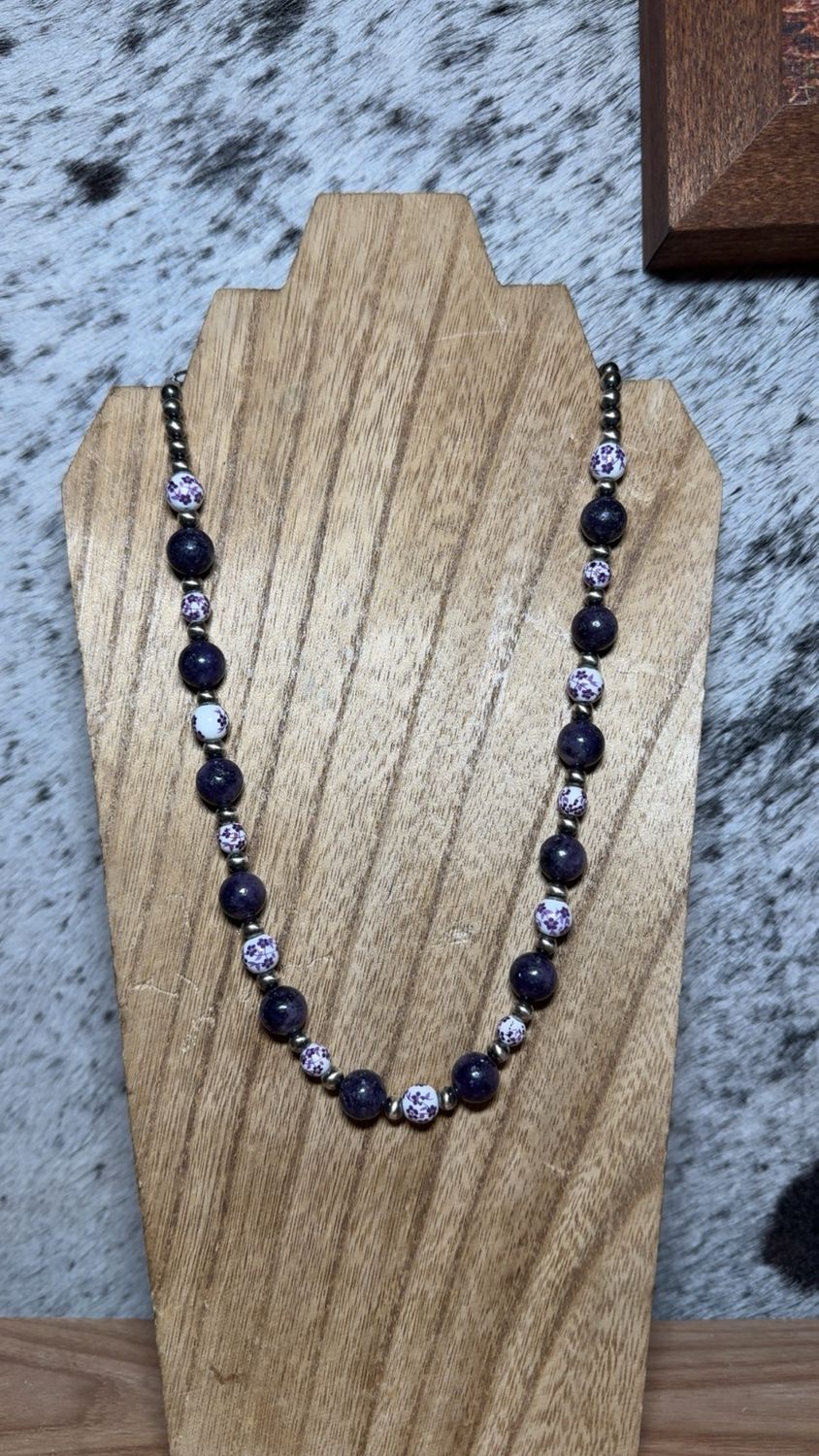 Charoite, China &amp; Navajo Pearls