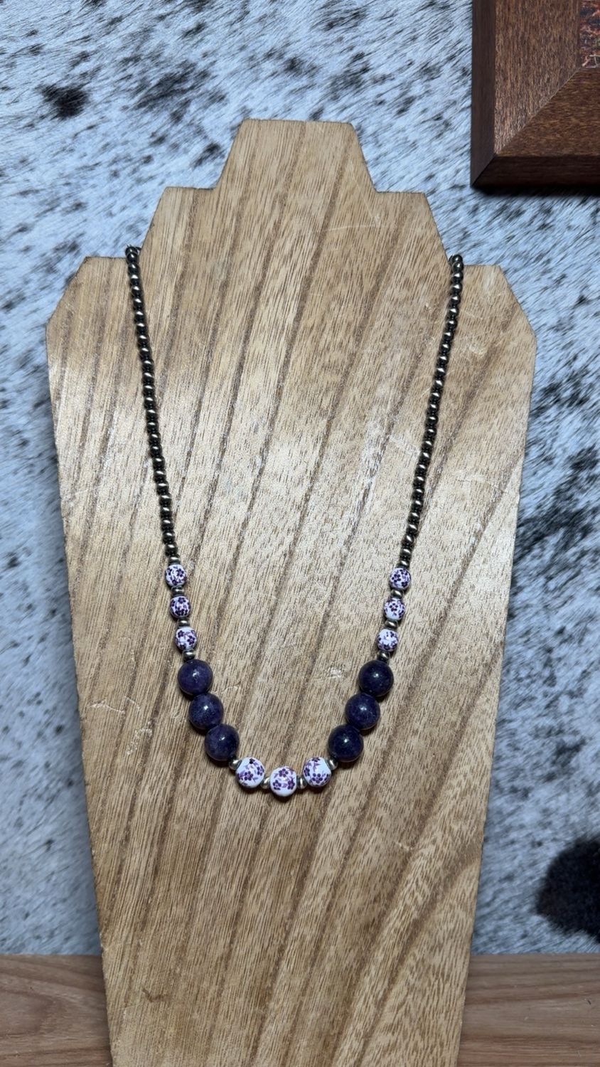 Charoite, China &amp; Navajo Pearls