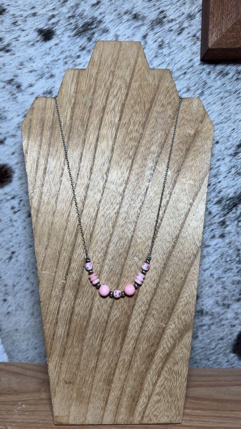 Pink Conch, China &amp; Navajo Pearls