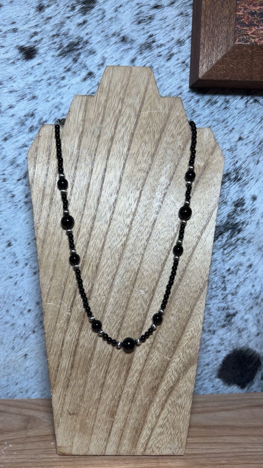 Black Onyx &amp; Navajo Pearls