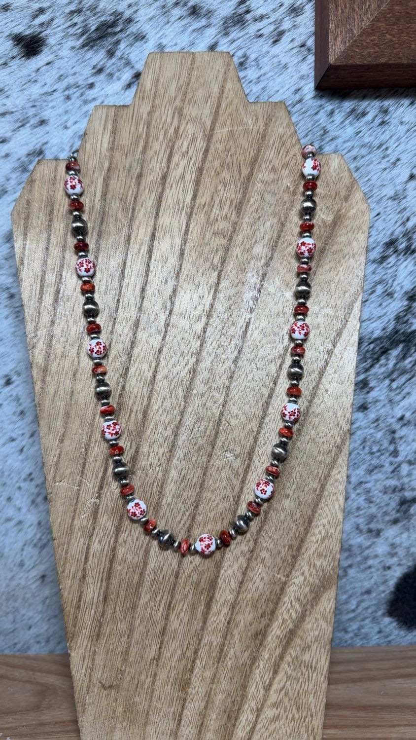 Red Spiny Oyster, China &amp; Navajo Pearls