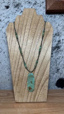 Turquoise &amp; Navajo Pearls