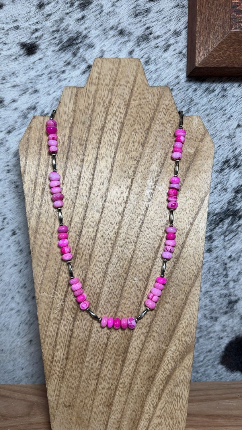 Pink Opal &amp; Navajo Pearls