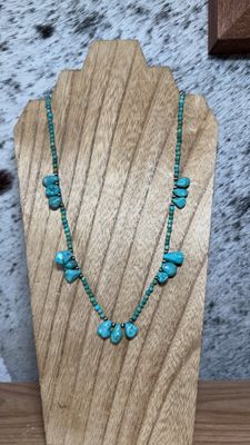 Turquoise &amp; Navajo Pearls