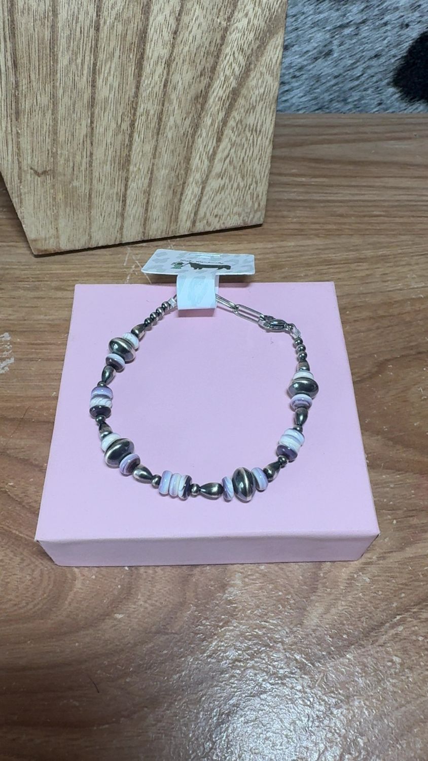 Wampum Shell &amp; Navajo Pearls