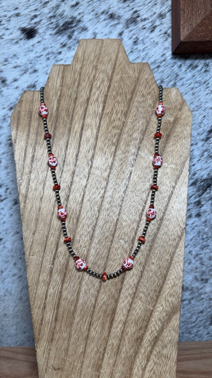 Red Spiny Oyster, China &amp; Navajo Pearls