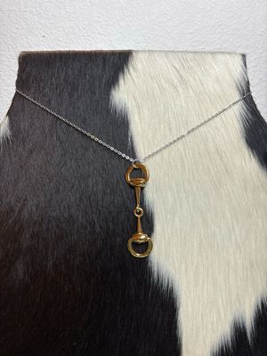 Bridle Bit Lariat Chain
