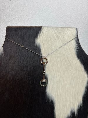 Bridle Bit Lariat Chain