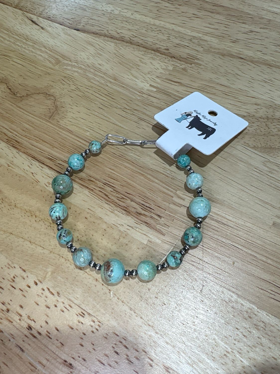 Turquoise &amp; Navajo Pearl Bracelet