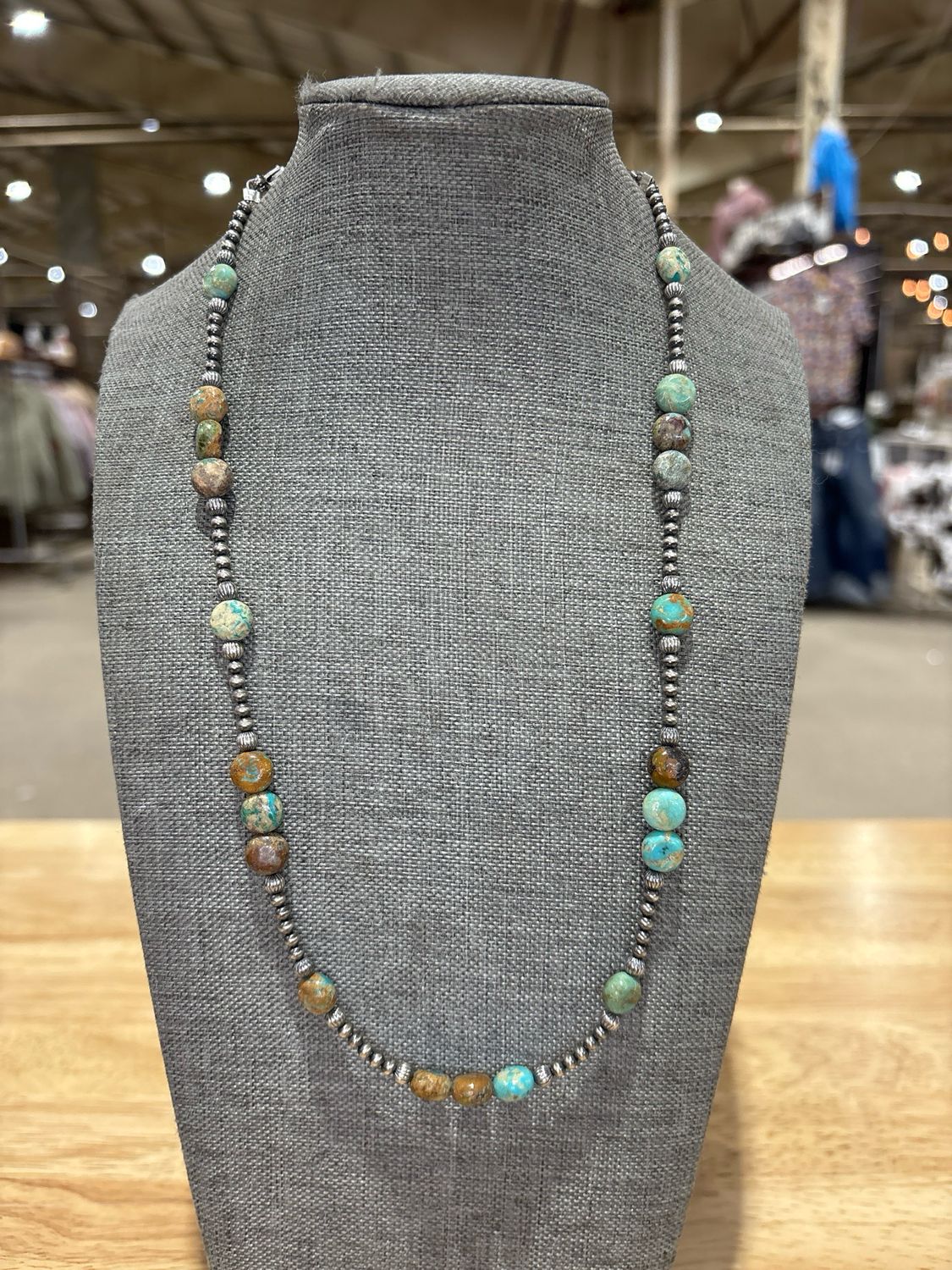 Turquoise &amp; Navajo Pearls
