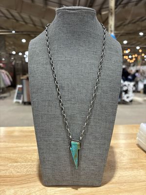 Kingman Turquoise Lightening Bolt