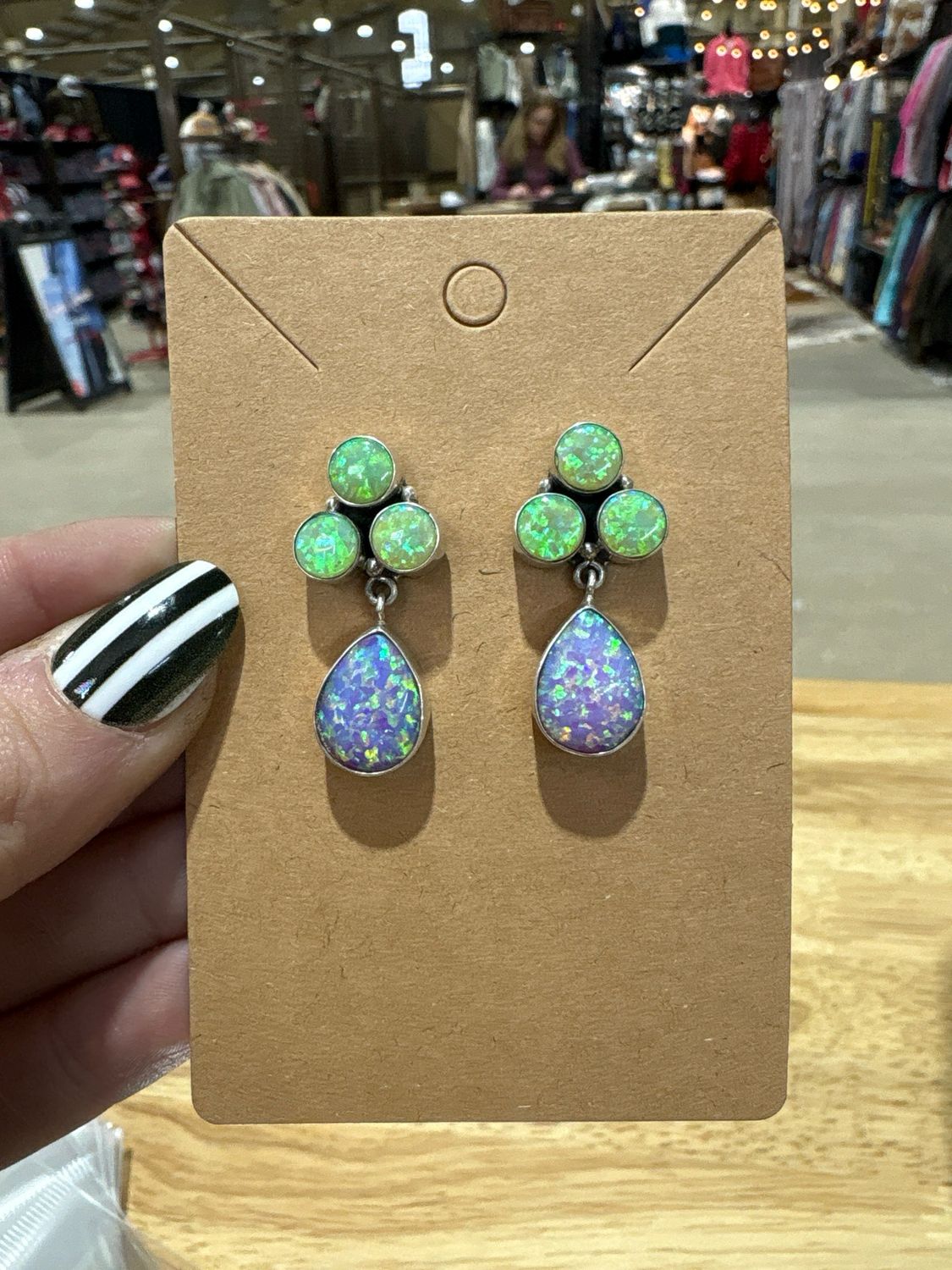 Opal Earrings