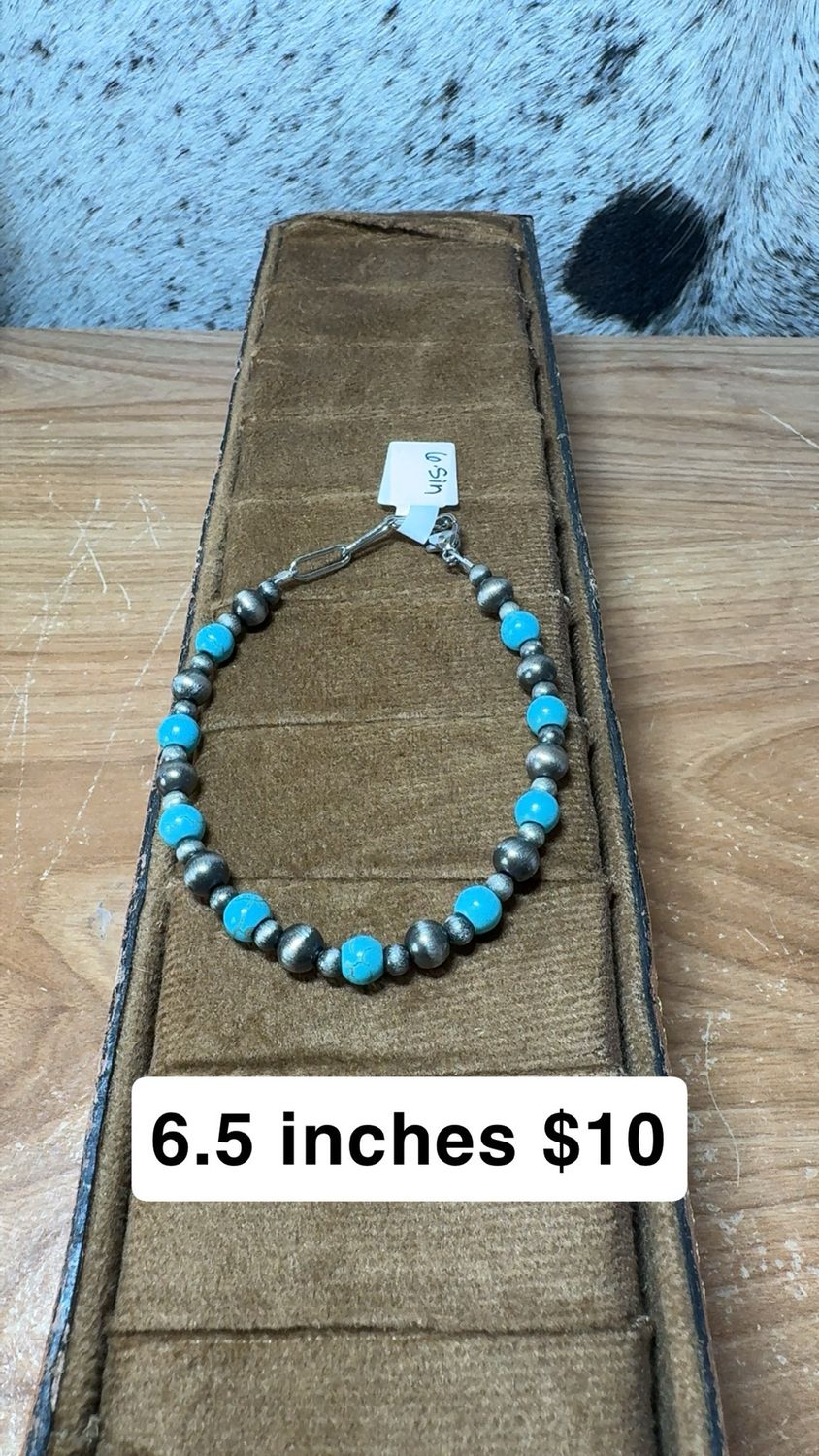 Faux Navajo Pearls &amp; Turquoise