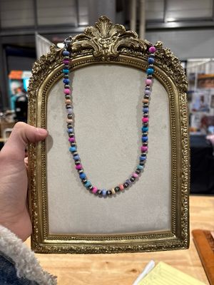 Opal &amp; 6 mm Navajo Pearls