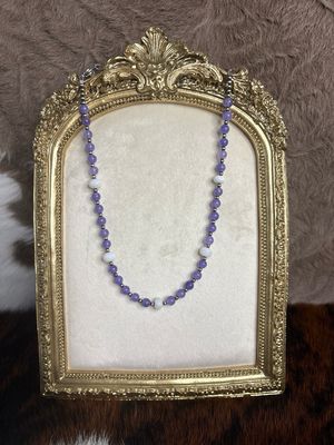 Amethyst &amp; Navajo Pearls