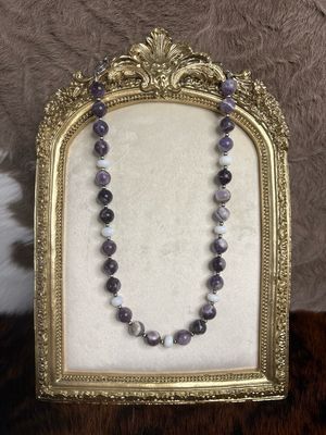 Amethyst, Opal &amp; Navajo Pearls