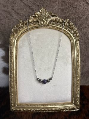 Amethyst &amp; Navajo Pearl Stacker