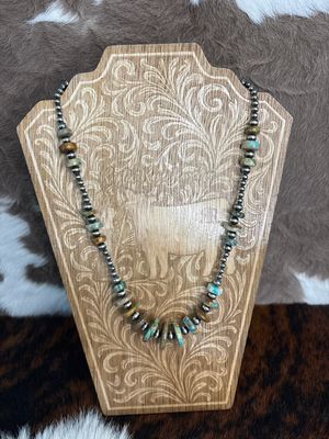 Turquoise &amp; Navajo Pearls