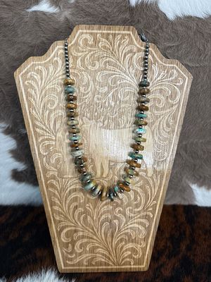 Turquoise &amp; Navajo Pearls