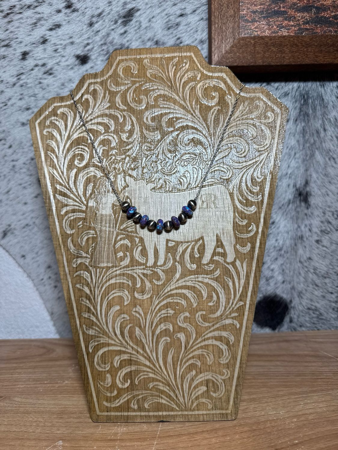 Purple Mojave &amp; Navajo Pearl Stacker