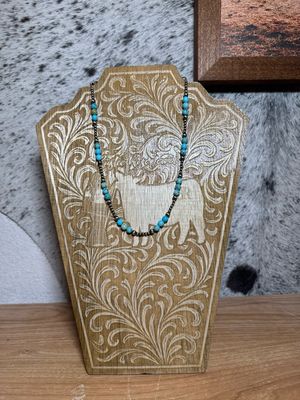 Turquoise &amp; Navajo Pearls