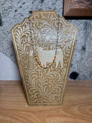 Orange Spiny Oyster, Turquoise &amp; Navajo Pearl Stacker