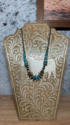 Turquoise &amp; Navajo Pearls