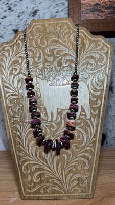 Purple Spiny Oyster &amp; Navajo Pearls