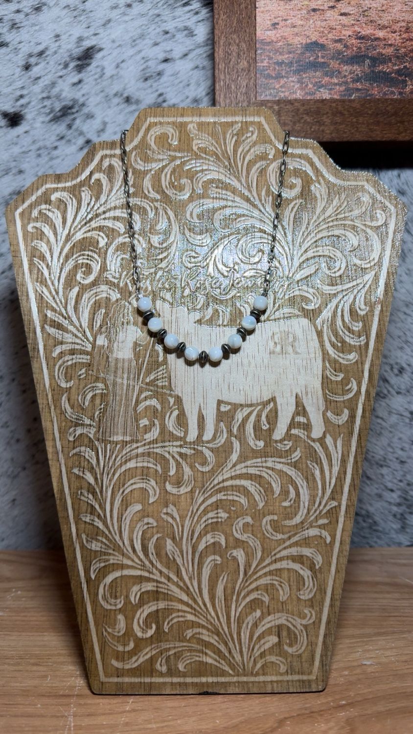 Mother of Pearl &amp; Navajo Pearl Stacker