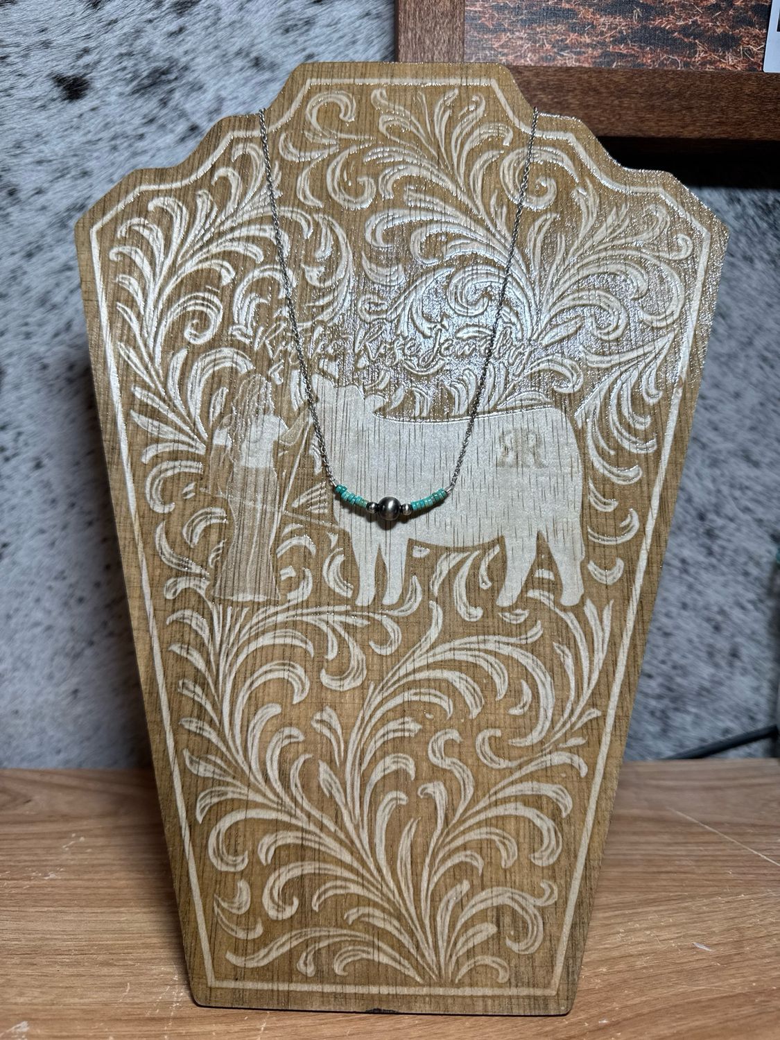 Turquoise &amp; Navajo Pearl Stacker