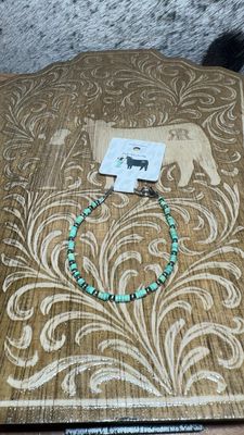 Turquoise &amp; Navajo Pearl Bracelet