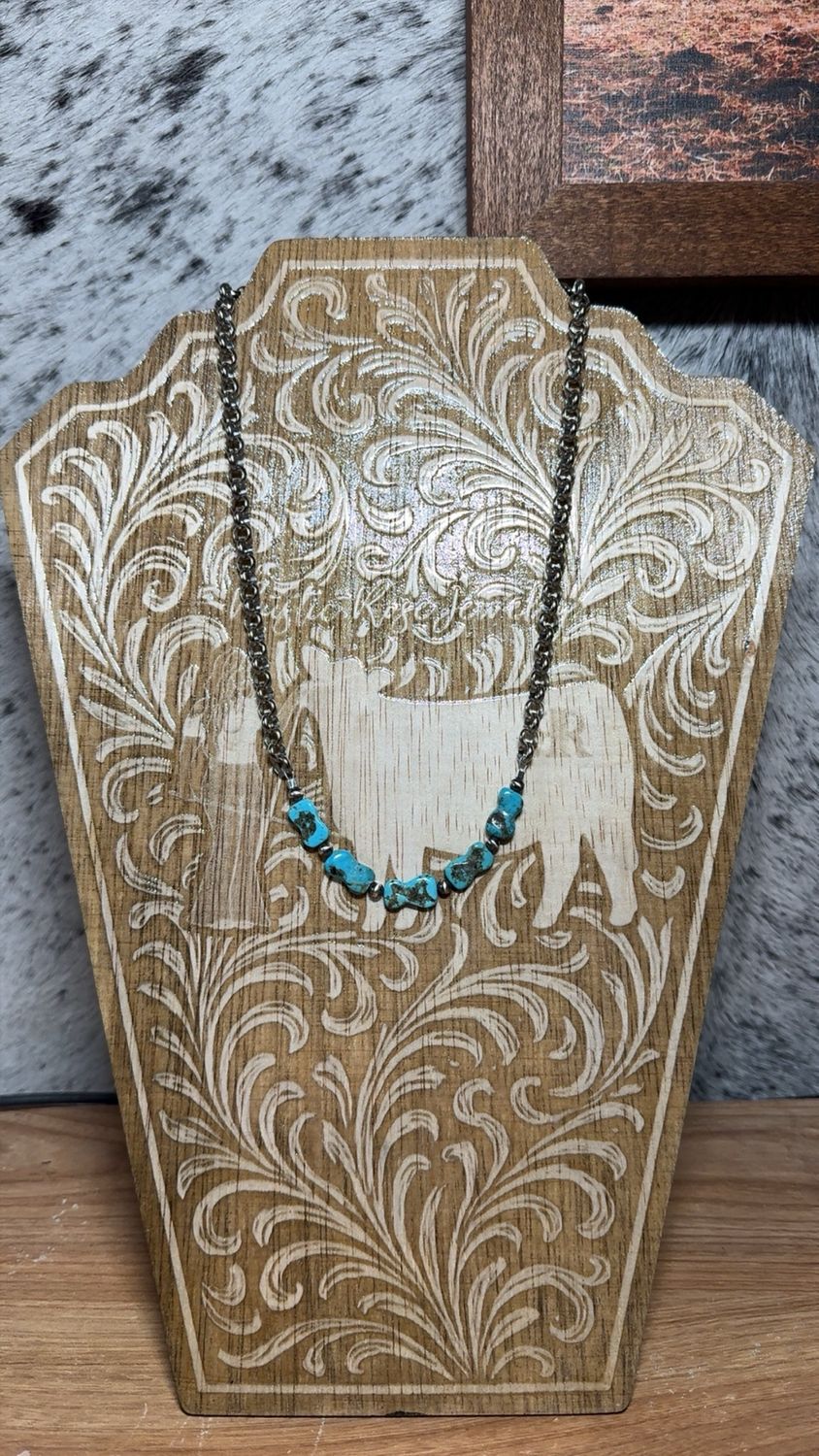 Turquoise &amp; Navajo Pearl Stacker