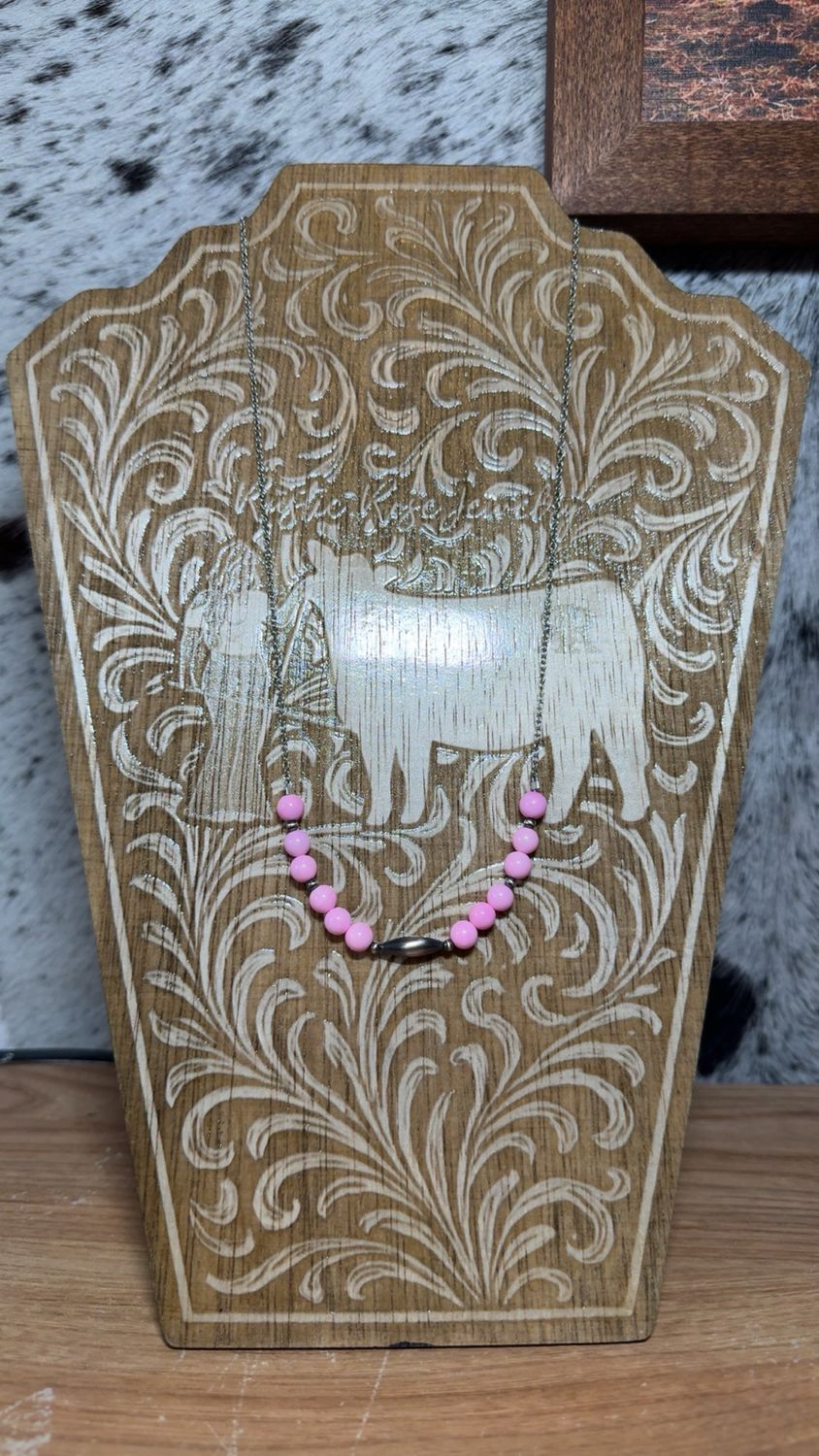 Pink Conch &amp; Navajo Pearl Stackers