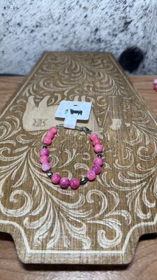 Malaysia Jade &amp; Navajo Pearl Bracelet