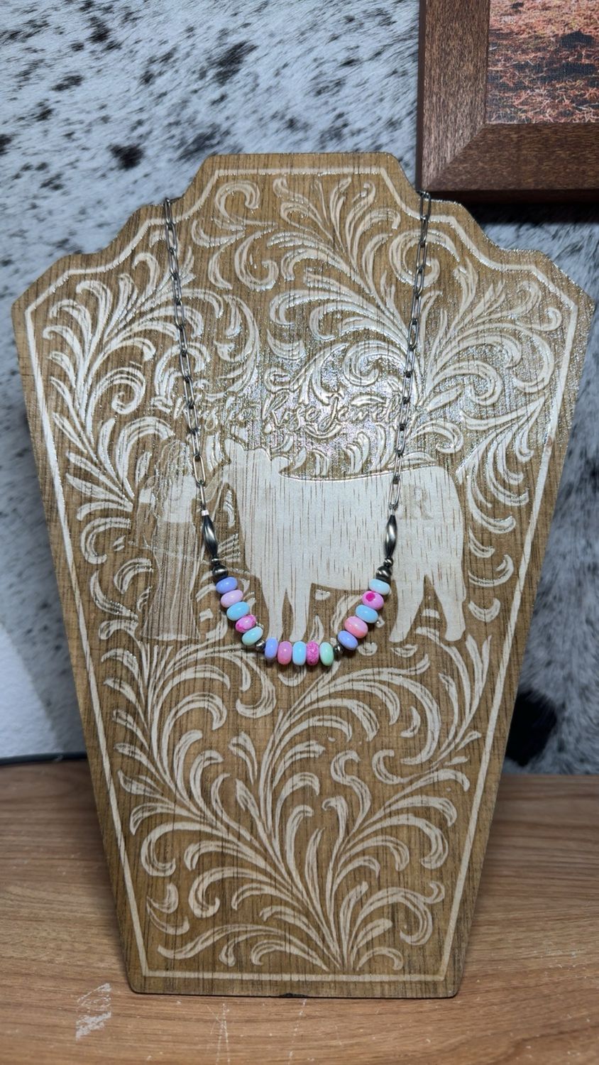 Pastel Opal &amp; Navajo Pearl Stacker