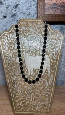 Black Onyx &amp; Navajo Pearls