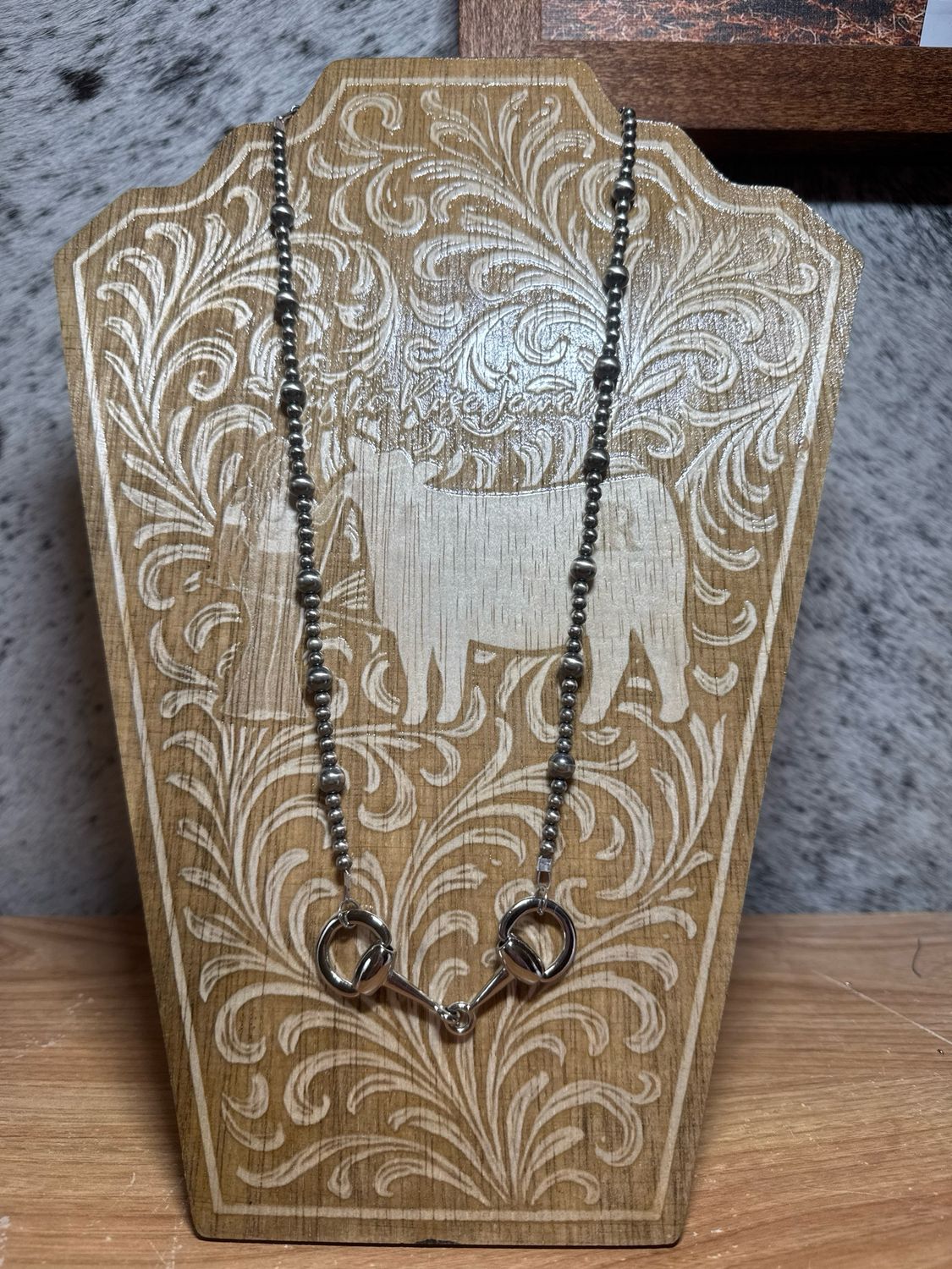 Bridle Bit &amp; Navajo Pearls