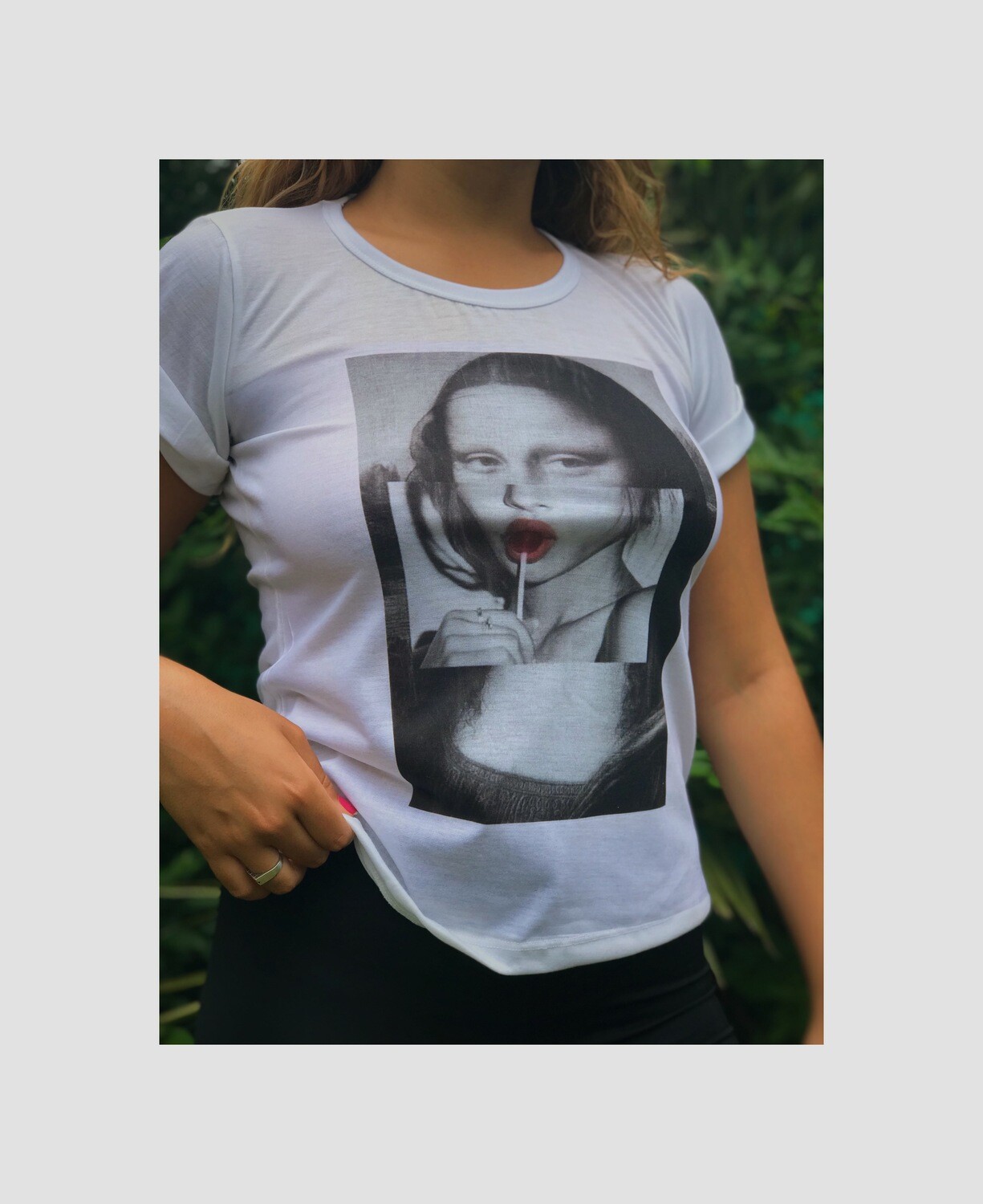 Remeras estampadas.