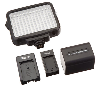 Vivitar | 120 Led Light Panel 4 Camera and Camcorder