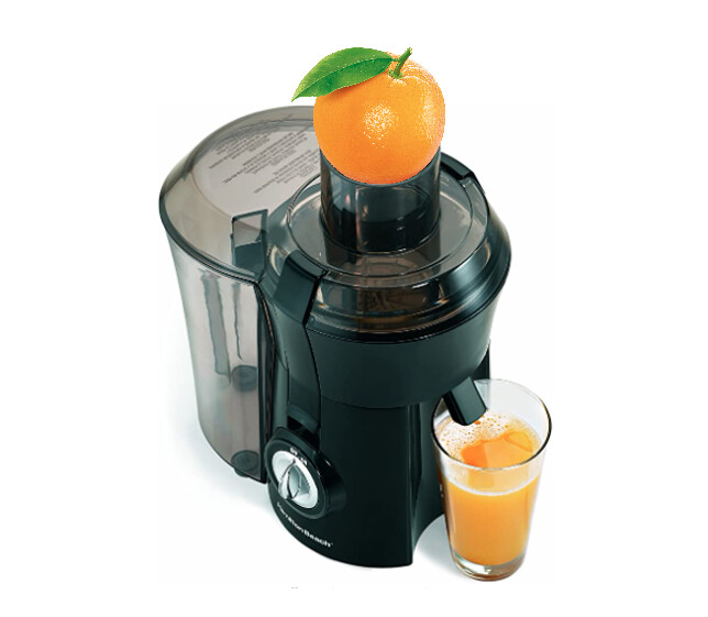 Hamilton Beach Big Mouth Juice Extractor - Black 67601