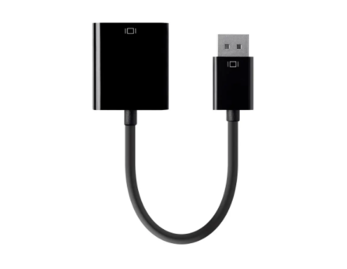 Monoprice | DisplayPort 1.2a to VGA Active Adapter, Black