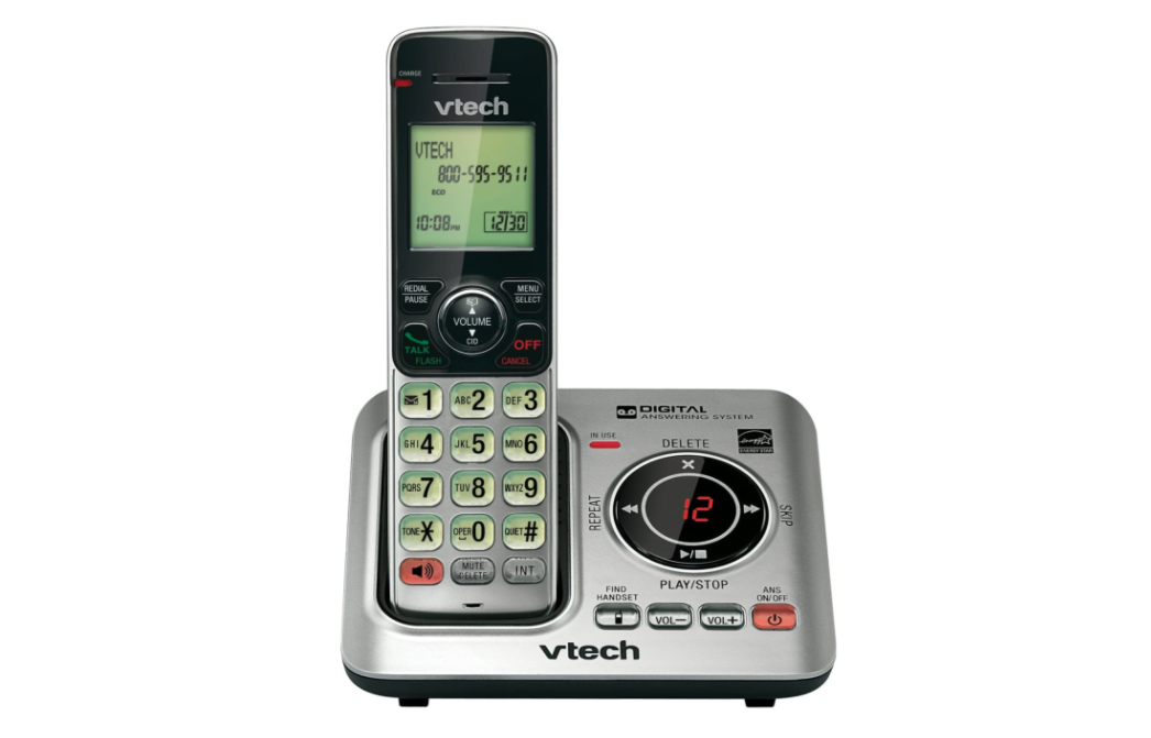 Vtech | Cordless Phone With Answering Machine Single Handset CS6629