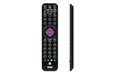 RCA | Universal Remote Control Up To 6 Devices Ultra Slim Design RCRTBL06BE
