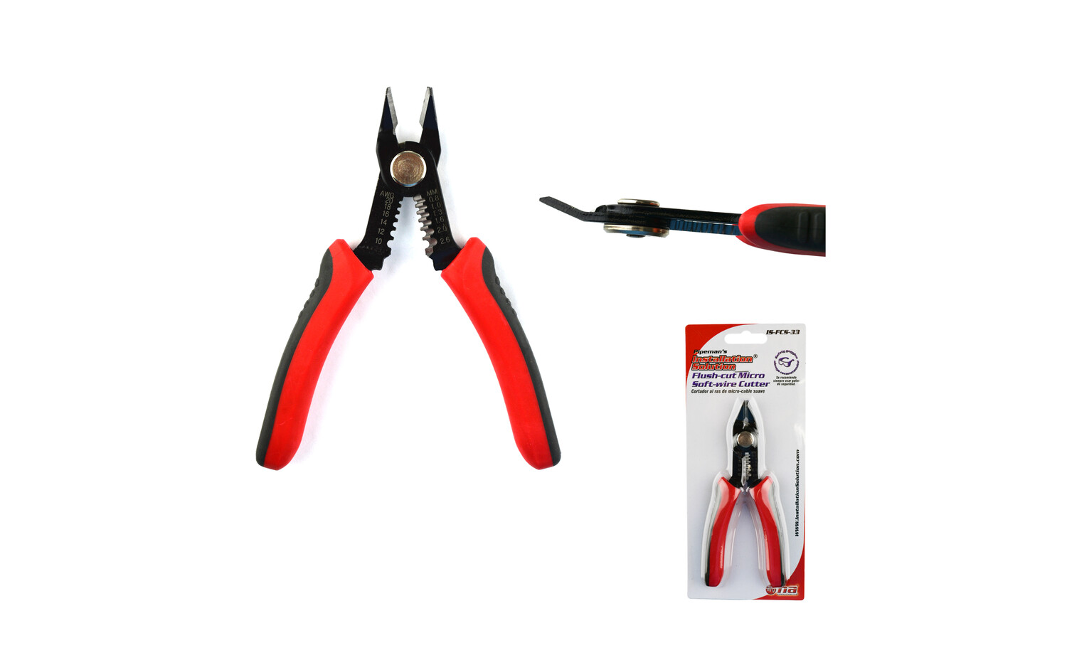 Pipeman&#39;s | IS-FWS-66 Flush-cut wire Cutter/Stripper