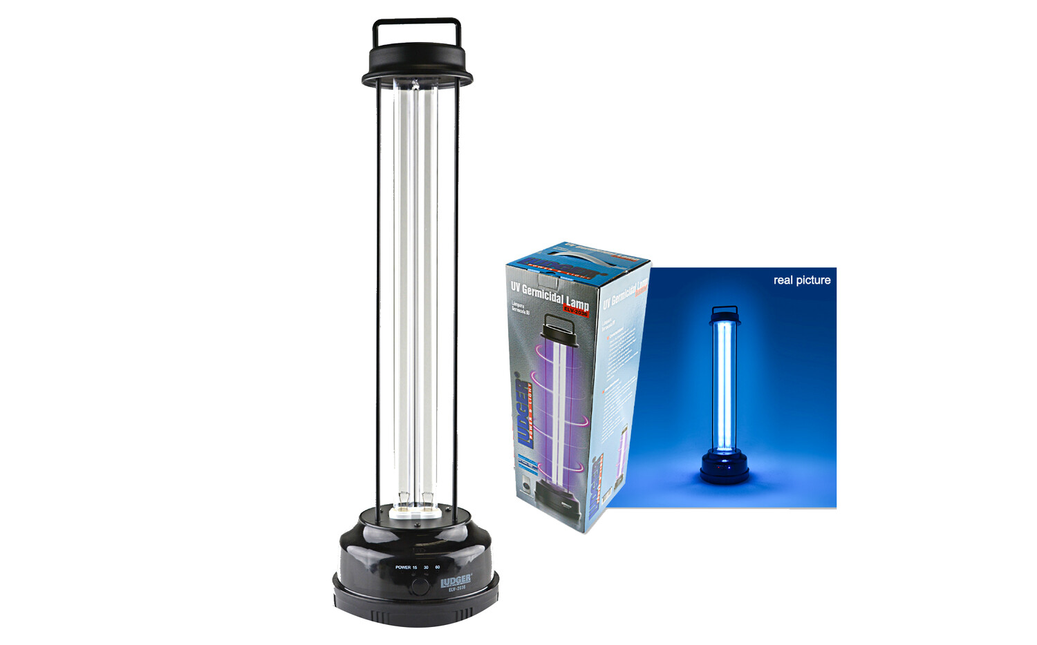 Ludger | Power &amp; Light 
UV Germicidal Lamp